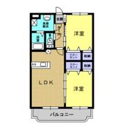 マンション皇宙の間取り画像