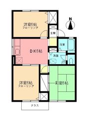 ガーデンシティ湘南Ⅱの間取り画像