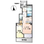 仮）針ヶ谷町新築アパートの間取り画像