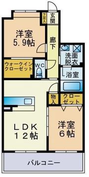 VALUE伊都の間取り画像