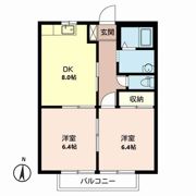 エストかわらまちの間取り画像