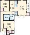 D-grace Wisteria AKASHIの間取り画像