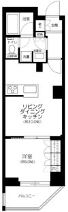 オープンレジデンシア中野坂上テラスの間取り画像
