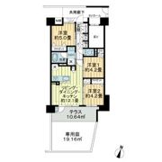 プレサンスロジェ岡山番町の間取り画像