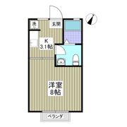 エコーハイツAの間取り画像