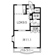 ロイヤルシティ小針の間取り画像