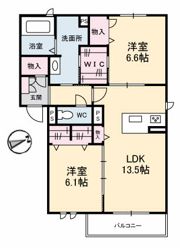 ラフィーネ祇園の間取り画像