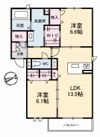 ラフィーネ祇園の間取り画像