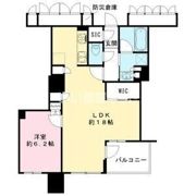 BRANZ TOWER 大阪本町の間取り画像
