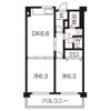 クレストコートあかしあの間取り画像