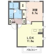 クリアフィールドの間取り画像