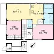 COCORUの間取り画像