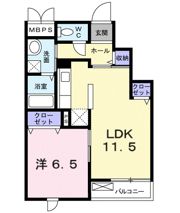 リヤンの間取り画像