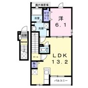 OKUSAWA COURTの間取り画像