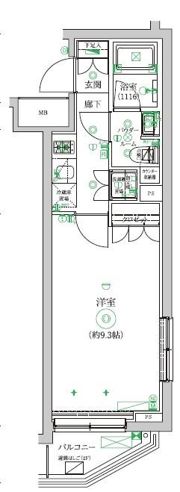 セジョリ中野新橋レジデンスの間取り画像