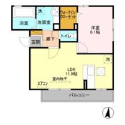 カーペンターズハウスの間取り画像