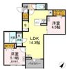 セレスティア東尾久Ⅱの間取り画像