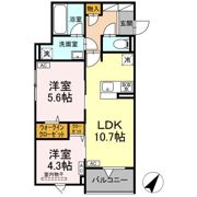 セレスティア東尾久Ⅱの間取り画像