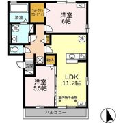サニーコート A棟の間取り画像