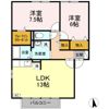 アシュランス A棟の間取り画像