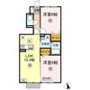 ラウレア福田 B棟 B棟の間取り画像