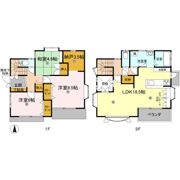 中秦泉寺 戸建の間取り画像