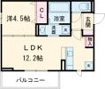 イーストプレイス須屋の間取り画像