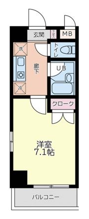 マモール川崎Ⅱの間取り画像
