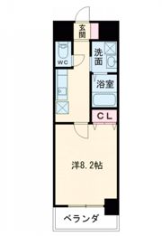 MDIプロスコルディア黒崎駅前の間取り画像