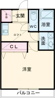 ヴィアーノ神戸上筒井通EASTの間取り画像