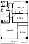ソアール八千代中央Ⅱの間取り画像