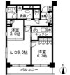レジディア中落合C棟の間取り画像
