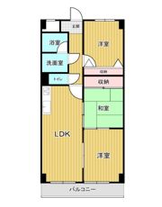 マテルレジデンスの間取り画像
