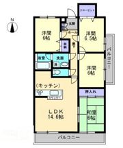 メゾンドールの間取り画像