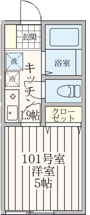 Amoze横濱瀬谷(アモーゼヨコハマセヤ)の間取り画像