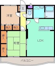 エスポワールMの間取り画像