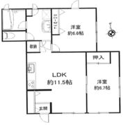 ミルクリークの間取り画像