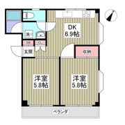 セブンスターハイツの間取り画像