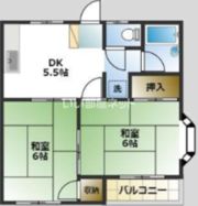 片倉ハイツの間取り画像