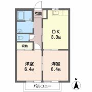 エストかわらまちの間取り画像