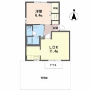 ビクトワールCの間取り画像