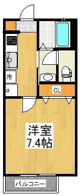 メゾン・ド・フルールの間取り画像