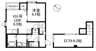 ポラリス箱崎5の間取り画像