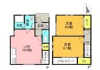 サンステージ八万Ⅱの間取り画像