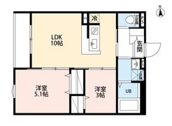 robot home 相模原Ⅱの間取り画像