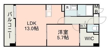 モルトヴィヴァーチェの間取り画像