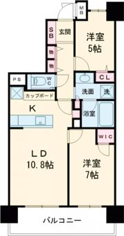 ランドアーク島瀬の間取り画像