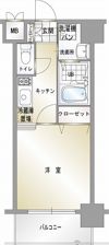 エンクレスト天神CLASSの間取り画像