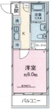 パル川越の間取り画像