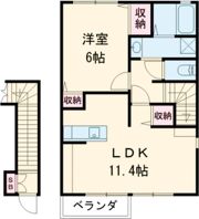 フリーデ・コウの間取り画像